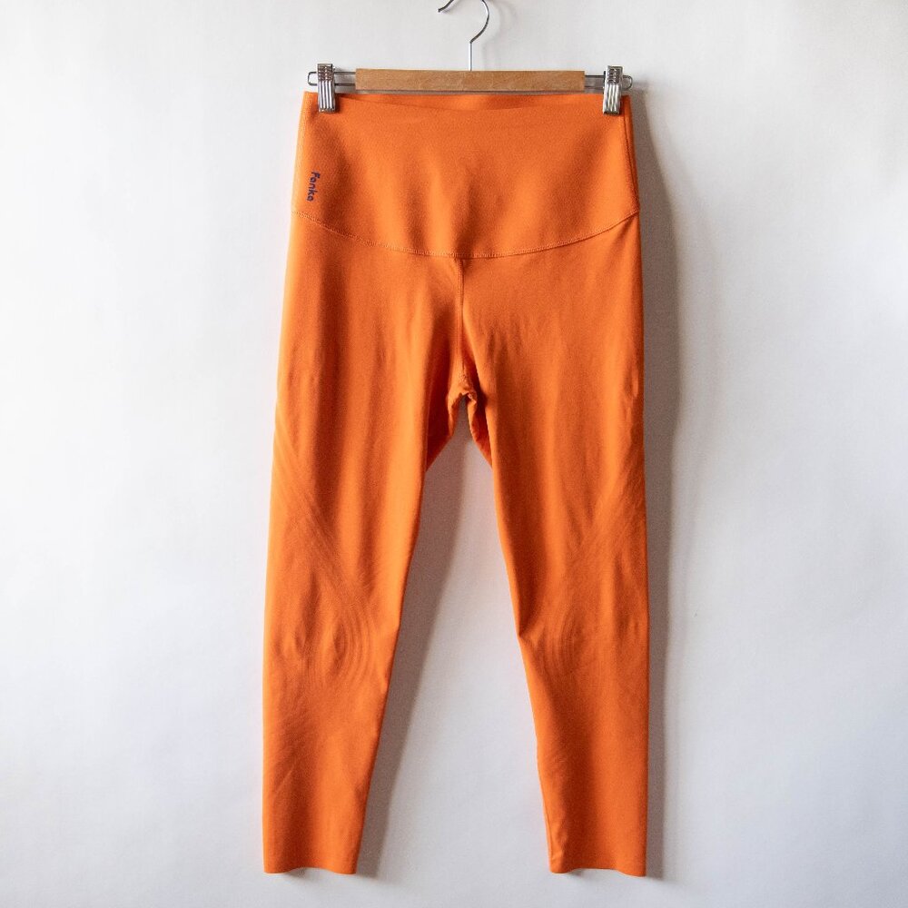 Fanka High-Waist Orange Leggings